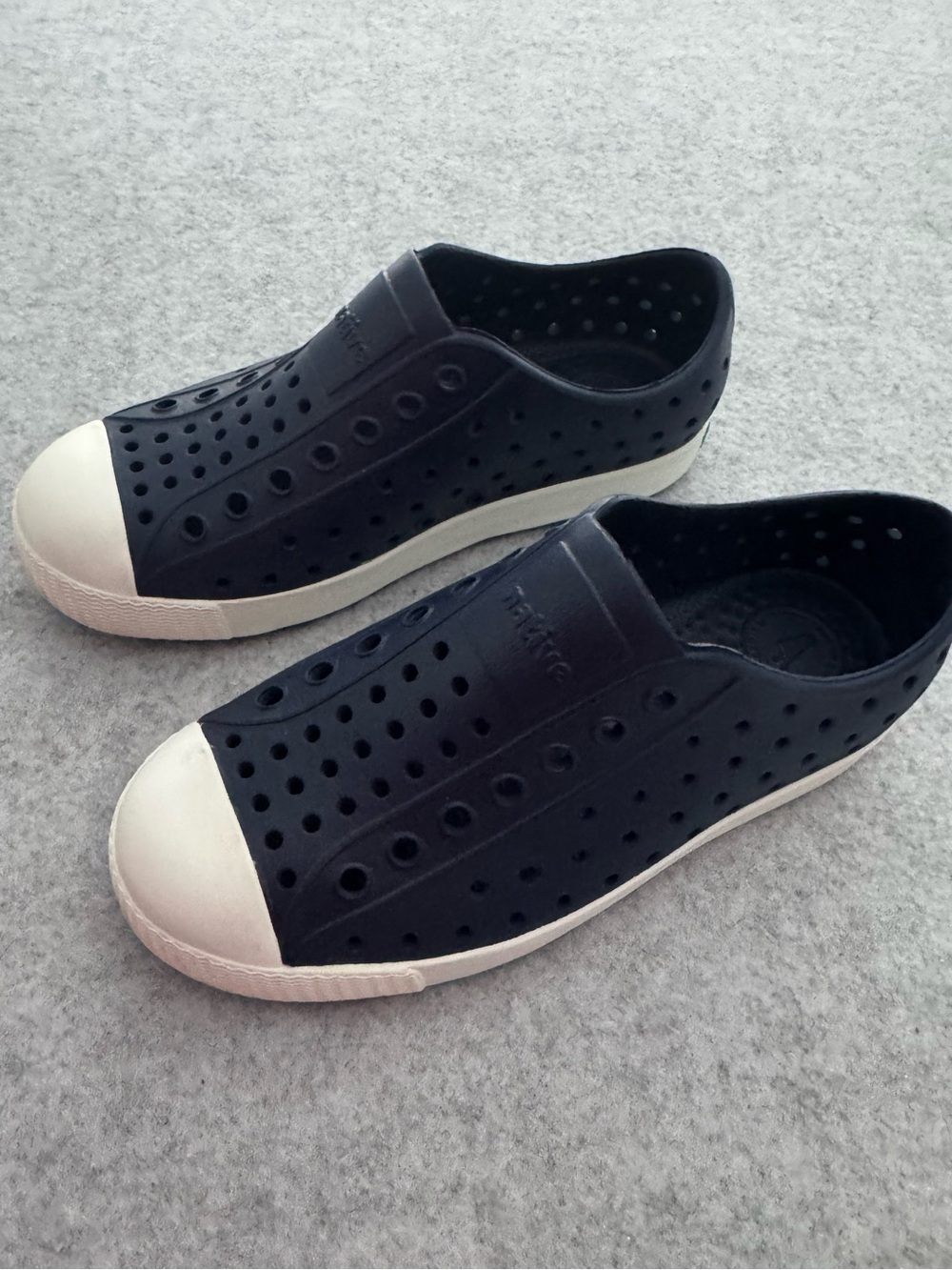 Native Kids Navy Jefferson Shoes Size 13